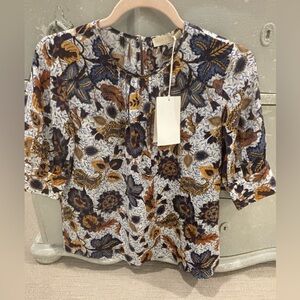 Floral Print Women's Top